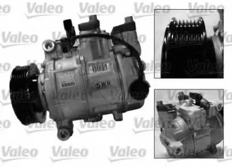 Компрессор кондиционера 4E0260805J Volkswagen Valeo 813150