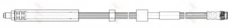 Тормозной шланг TRW PHB489 (фото 1)