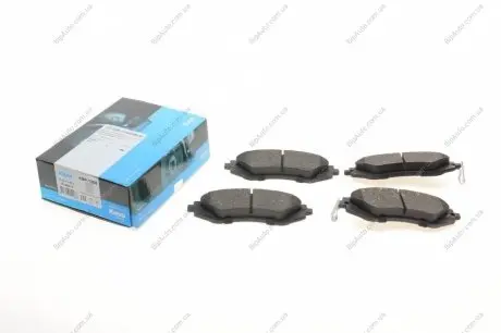 Комплект тормозных колодок, дисковый тормоз PARTS KAVO KBP1008