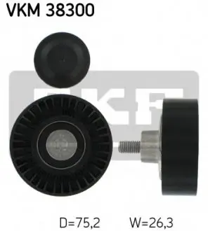Паразитный / ведущий ролик, поликлиновой ремень SKF VKM38300