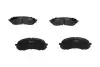 Комплект тормозных колодок, дисковый тормоз KAVO PARTS KBP8018