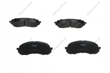 Комплект тормозных колодок, дисковый тормоз PARTS KAVO KBP8018 (фото 1)