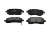 Комплект тормозных колодок, дисковый тормоз KAVO PARTS KBP8001