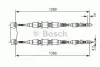 Трос, стояночная тормозная система BOSCH 1987477258