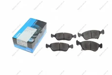 Комплект тормозных колодок, дисковый тормоз PARTS KAVO KBP9006