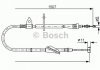 Трос, стояночная тормозная система BOSCH 1987477995