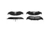 Комплект тормозных колодок, дисковый тормоз PARTS KAVO KBP4016 (фото 3)