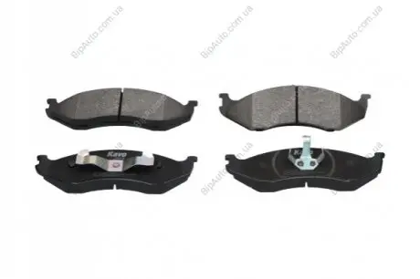 Комплект гальмівних колодок, дискове гальмо PARTS KAVO KBP4016