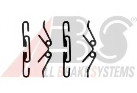 Комплектующие, колодки дискового тормоза A.B.S. A.B.S. 1220Q (фото 1)
