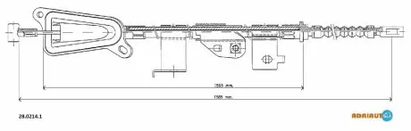 Фото 1 - автозапчастина ADRIAUTO 2802141 Автозапчастина ADRIAUTO 2802141 (фото 1)