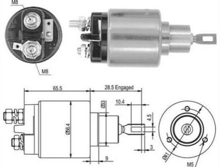 ELEKTROMAGNES VW MAGNETI MARELLI AME0435