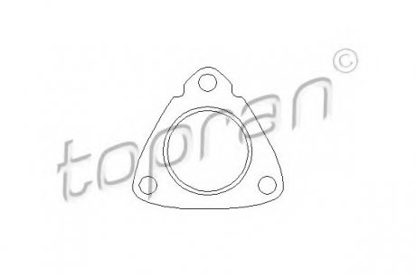 Прокладка, труба вихлопного газу TOPRAN / HANS PRIES 500850 (фото 1)