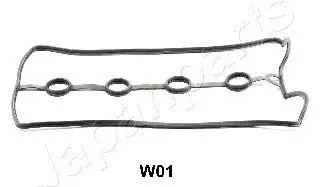 Прокладка, кришка головки циліндра JAPANPARTS GPW01 (фото 1)