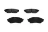 Комплект тормозных колодок, дисковый тормоз KAVO PARTS KBP5514