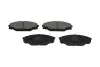 Комплект тормозных колодок, дисковый тормоз KAVO PARTS KBP9001