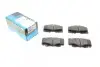 Комплект тормозных колодок, дисковый тормоз KAVO PARTS KBP9096