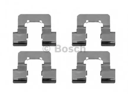 Комплектуючі, колодки дискового гальма BOSCH 1987474738
