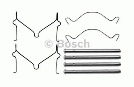 Комплектующие, колодки дискового тормоза BOSCH 1987474621