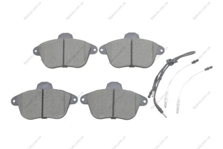 Комплект гальмівних колодок, дискове гальмо BOSCH 0986460951