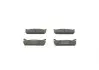 Комплект тормозных колодок, дисковый тормоз BOSCH 0986461146