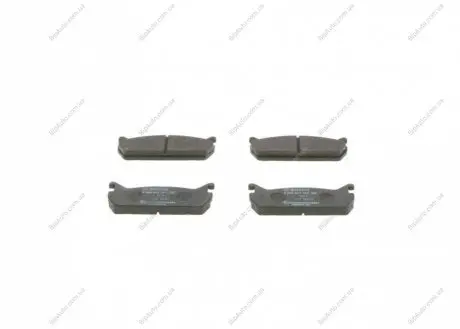 Комплект гальмівних колодок, дискове гальмо BOSCH 0986461146