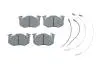 Комплект тормозных колодок, дисковый тормоз BOSCH 0986466350