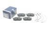 Комплект тормозных колодок, дисковый тормоз BOSCH 0986466350 (фото 2)