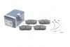 Комплект тормозных колодок, дисковый тормоз BOSCH 0986466350 (фото 2)