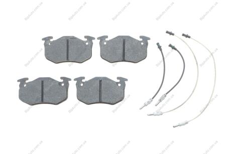 Комплект тормозных колодок, дисковый тормоз BOSCH 0986466350