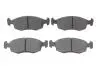 Комплект тормозных колодок, дисковый тормоз BOSCH 0986469070