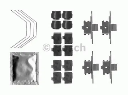 Комплектующие, колодки дискового тормоза BOSCH 1987474739