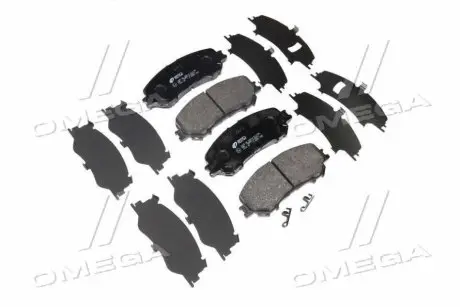Колодка гальм. диск. Nissan, Renault передн. 1318.22 REMSA 131822