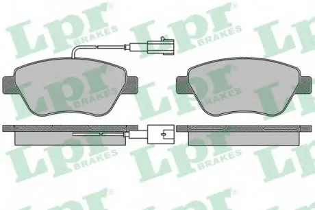 Тормозные колодки дисковые LPR 05P1656