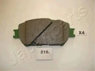 Комплект тормозных колодок, дисковый тормоз JAPANPARTS PA218AF
