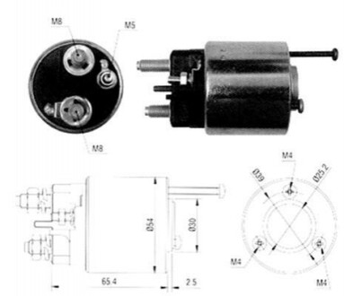 Реле втягивающее MAGNETI MARELLI AME0065