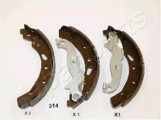 Комплект тормозных колодок JAPANPARTS GF314AF