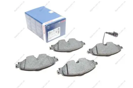 Комплект тормозных колодок, дисковый тормоз BOSCH 0986495347