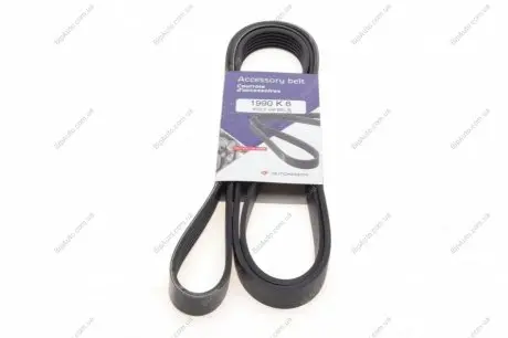 Ремінь генератора (поліклиновий) 1990 K 6 HUTCHINSON 1990K6