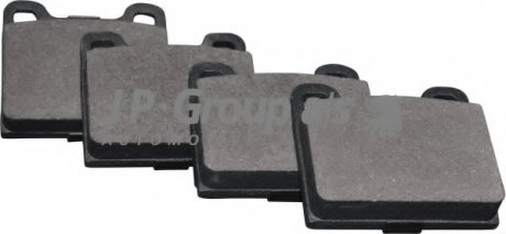 Комплект тормозных колодок, дисковый тормоз JP GROUP 1363700310 (фото 1)