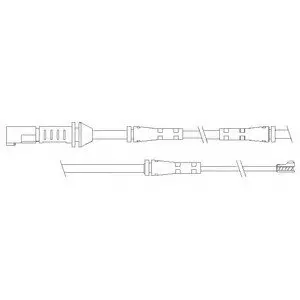 Контрольный контакт, контроль слоя тормозных колодок Delphi LZ0239