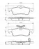 Комплект тормозных колодок, дисковый тормоз BOSCH 0986495359 (фото 1)