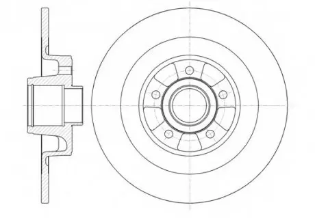 Тормозной диск REMSA 699900