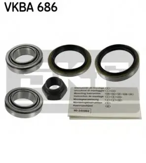 Подшипник колеса передний SKF VKBA686 (фото 1)