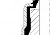 Ущільнююче кільце, шток клапана CORTECO 19036815 (фото 2)
