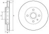 Гальмівний диск DELPHI BG4647C