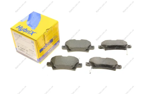 Комплект гальмівних колодок (дискових) 22-0729-0 Metelli 2207290