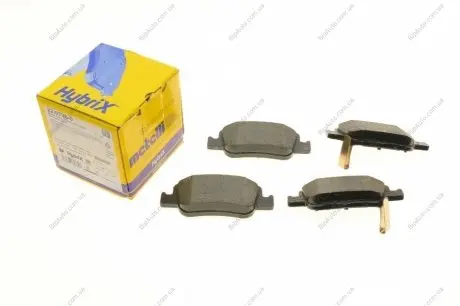 Комплект гальмівних колодок (дискових) 22-0796-0 Metelli 2207960