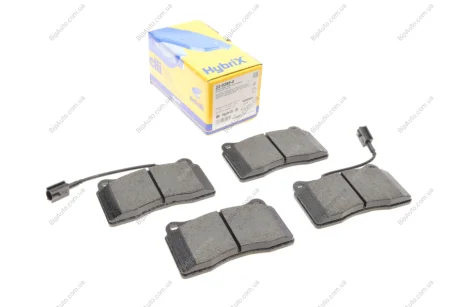 Комплект гальмівних колодок, дискове гальмо 22-0288-0 Metelli 2202880 (фото 1)