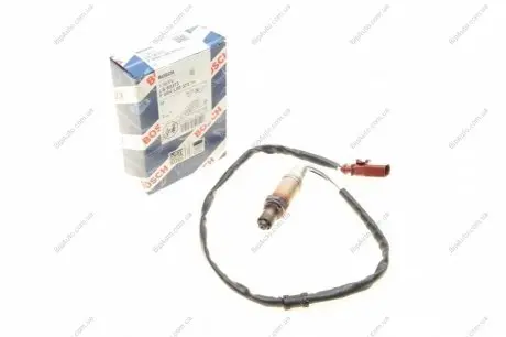 Лямбда-зонд (кількість дротів 4, 740мм) SEAT TOLEDO IV SKODA FABIA II, RAPID, ROOMSTER VW GOLF PLUS V, GOLF V, JETTA III, JETTA IV, POLO V, POLO VIVO, TOURAN 1.4/1.6 11.05-05.22 F 00H L00 373 BOSCH F00HL00373