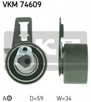 Натяжной ролик, ремень ГРМ SKF VKM74609